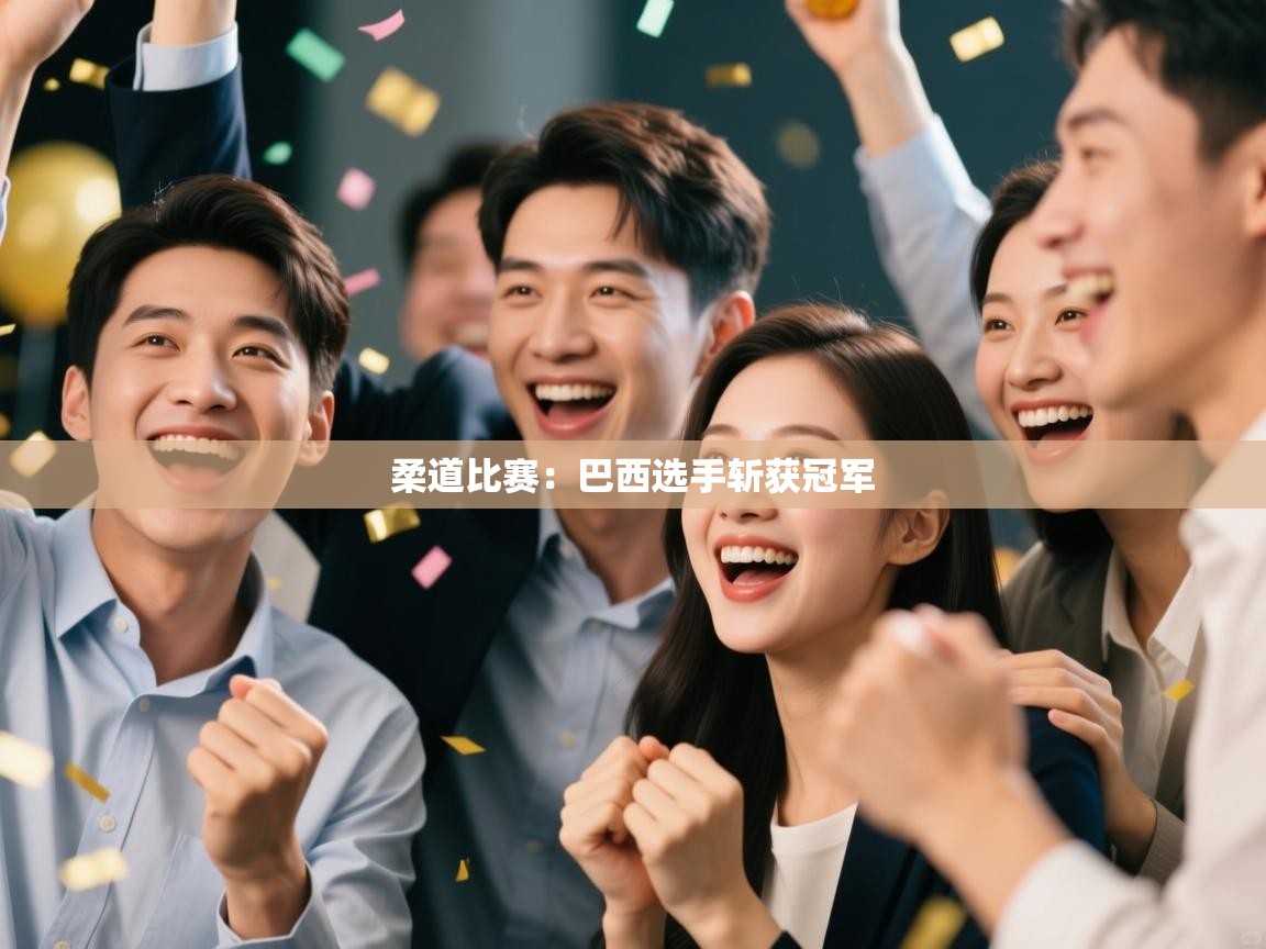 柔道比赛：巴西选手斩获冠军  第2张